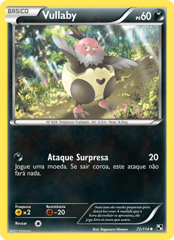 Vullaby, carta 72 de Black & White
