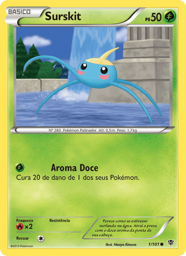 Surskit, carte 1 de Explosão de Plasma