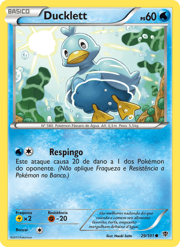 Ducklett, carte 29 de Explosão de Plasma