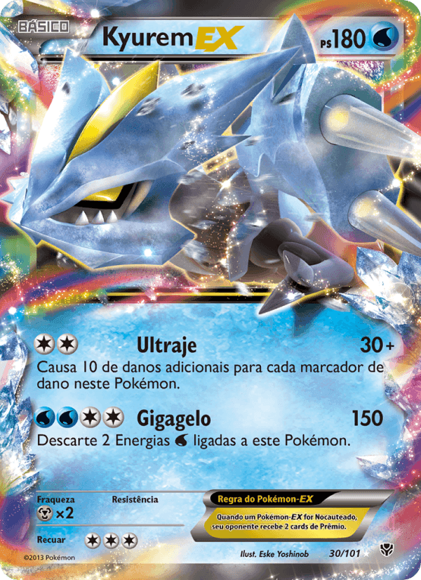 Kyurem-EX, carta 30 de Explosão de Plasma