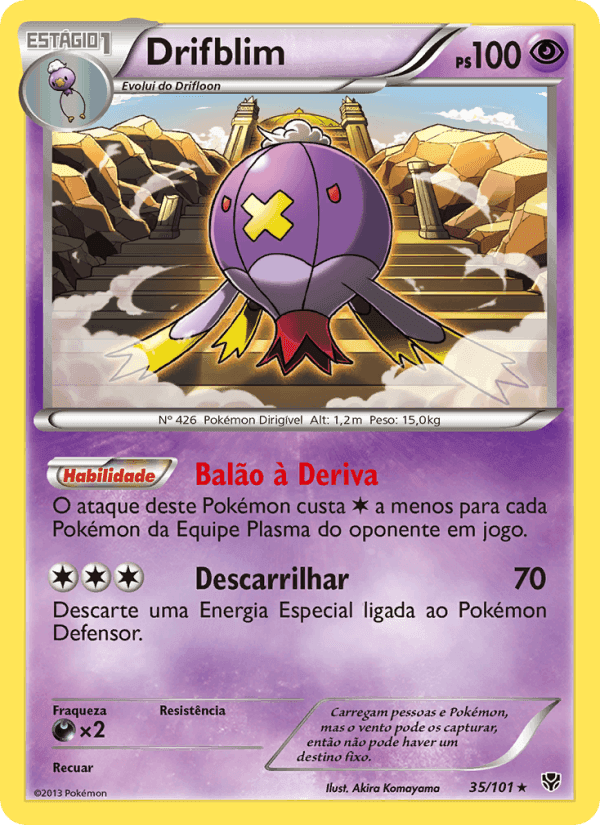 Drifblim, carta 35 de Explosão de Plasma