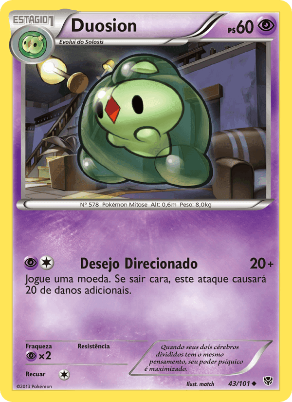Duosion, carta 43 de Explosão de Plasma