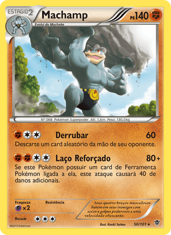 Machamp, card 50 from Explosão de Plasma