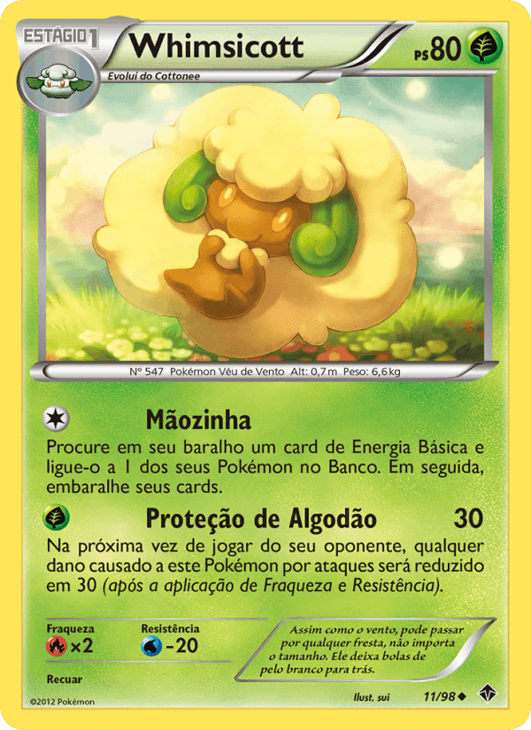 Whimsicott, carta 11 de Poderes Emergentes