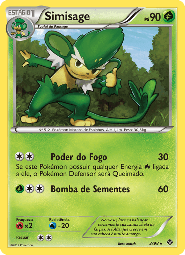 Simisage, carta 2 de Poderes Emergentes