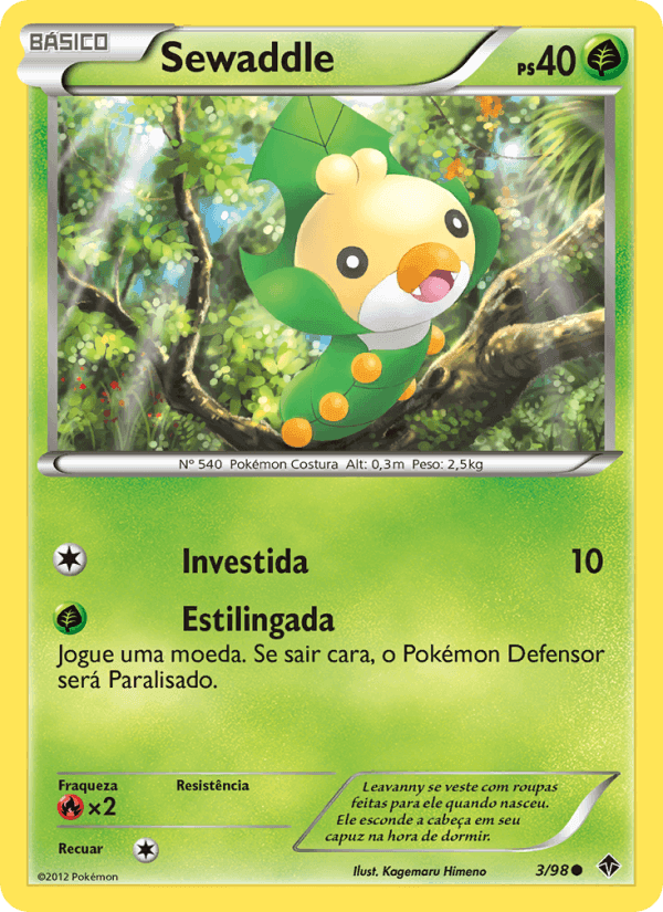 Sewaddle, carta 3 de Poderes Emergentes