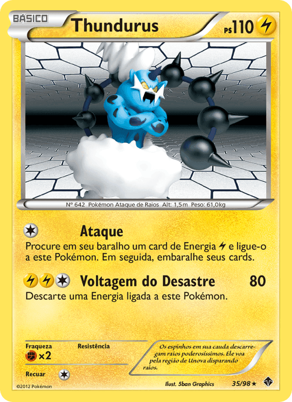 Thundurus, carta 35 de Poderes Emergentes