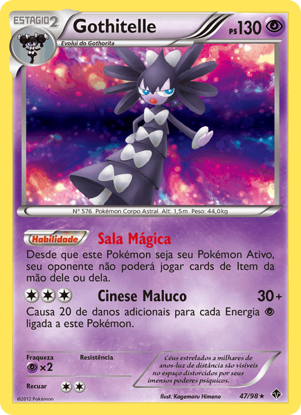Gothitelle, carta 47 de Poderes Emergentes