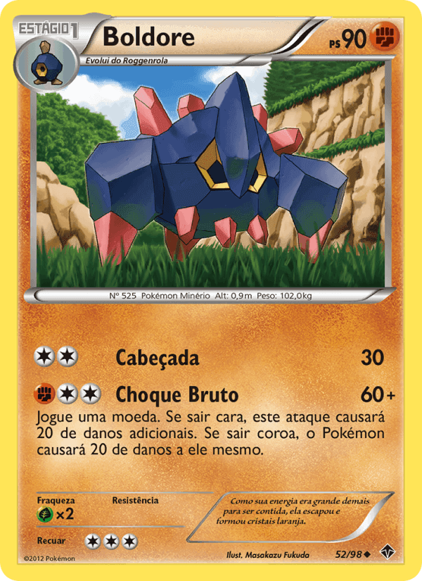 Boldore, carta 52 de Poderes Emergentes