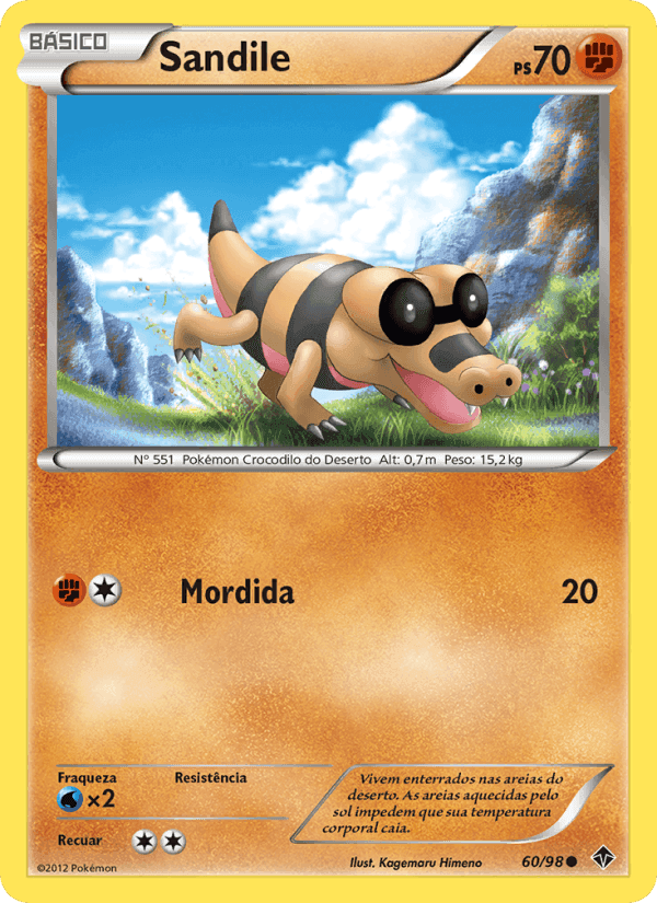 Sandile, carta 60 de Poderes Emergentes