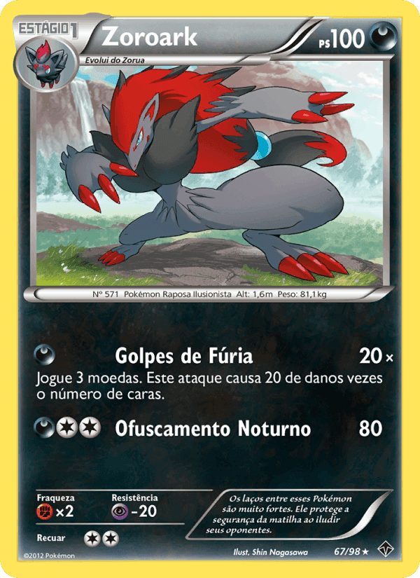Zoroark, carta 67 de Poderes Emergentes