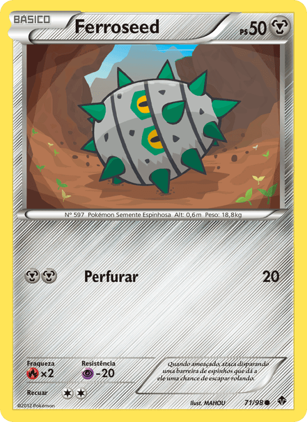 Ferroseed, carta 71 de Poderes Emergentes