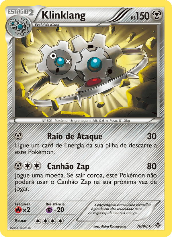 Klinklang, carta 76 de Poderes Emergentes