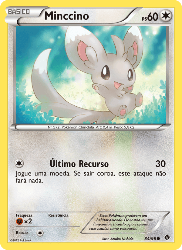 Minccino, carta 84 de Poderes Emergentes