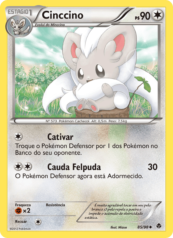 Cinccino, carta 85 de Poderes Emergentes