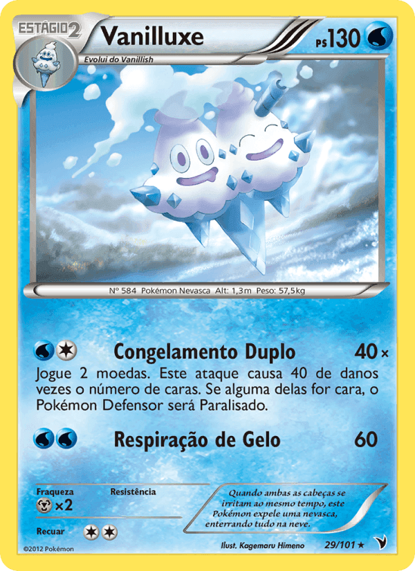 Vanilluxe, carta 29 de Vitórias Nobres