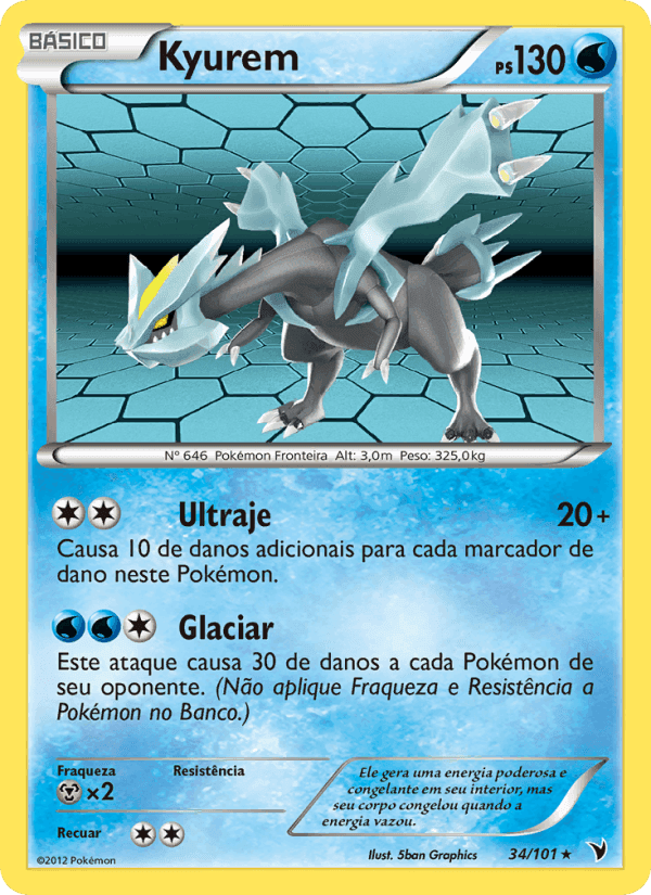 Kyurem, carta 34 de Vitórias Nobres