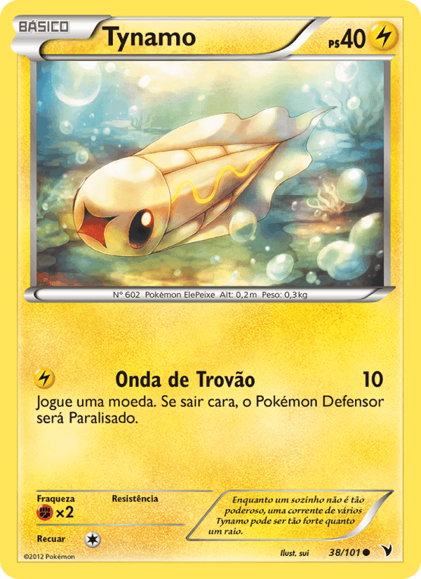 Tynamo, card 38 from Vitórias Nobres