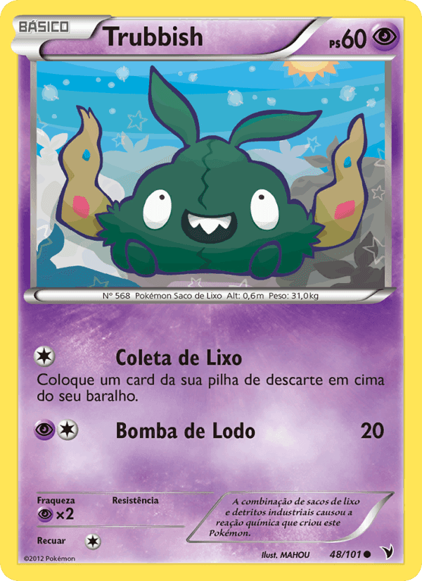 Trubbish, carta 48 de Vitórias Nobres