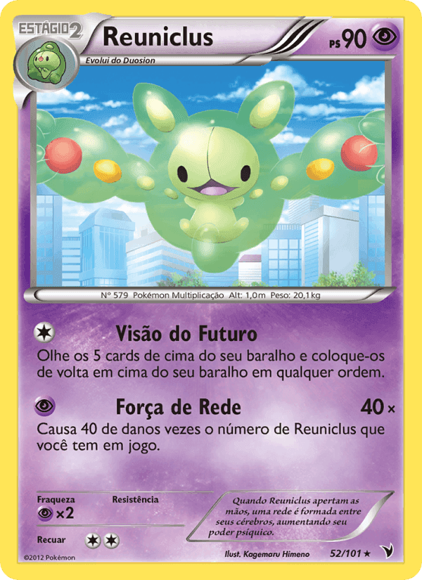 Reuniclus, carta 52 di Vitórias Nobres