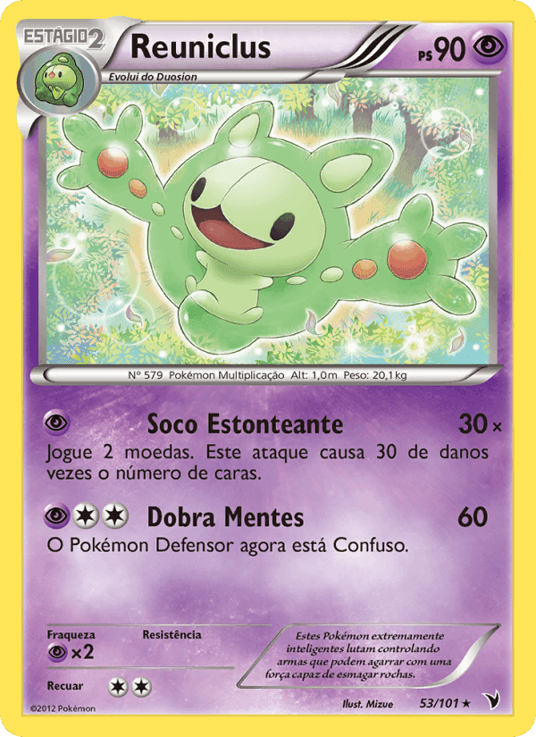 Vitórias Nobres の 53 番、Reuniclus