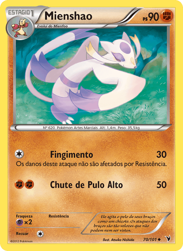 Mienshao, carta 70 de Vitórias Nobres