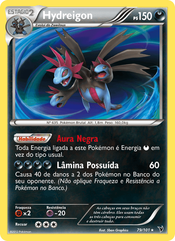 Hydreigon, carta 79 di Vitórias Nobres