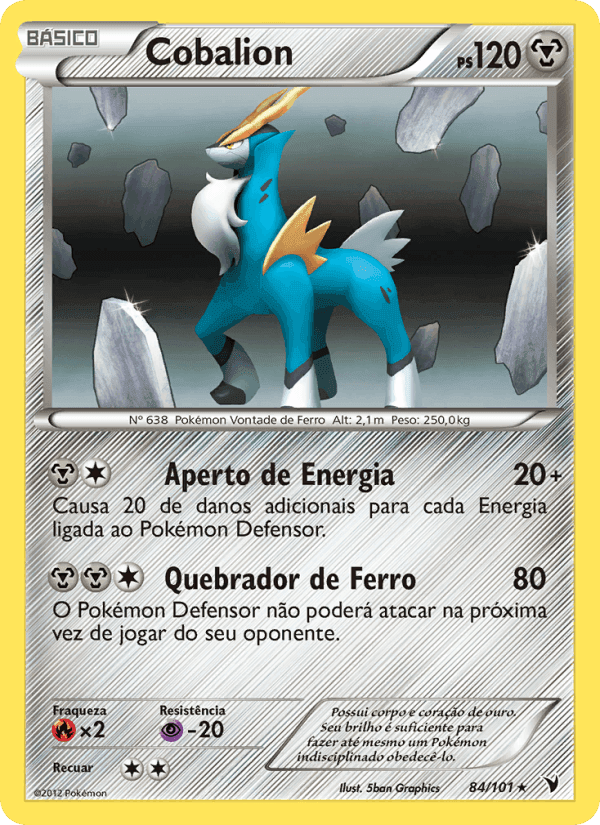 Cobalion, carta 84 de Vitórias Nobres