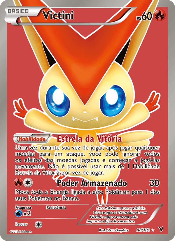 Victini, carta 98 de Vitórias Nobres
