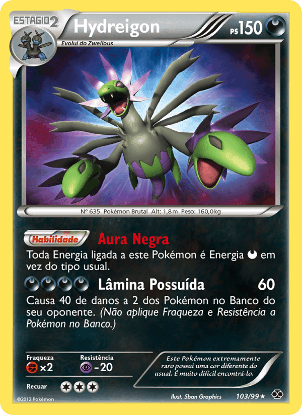 Hydreigon, carta 103 de Próximos Destinos