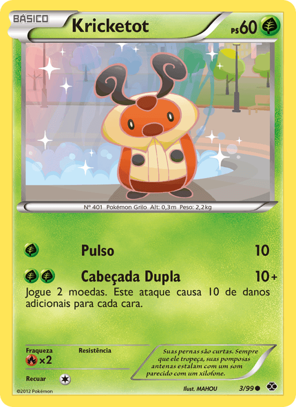 Kricketot, carta 3 de Próximos Destinos