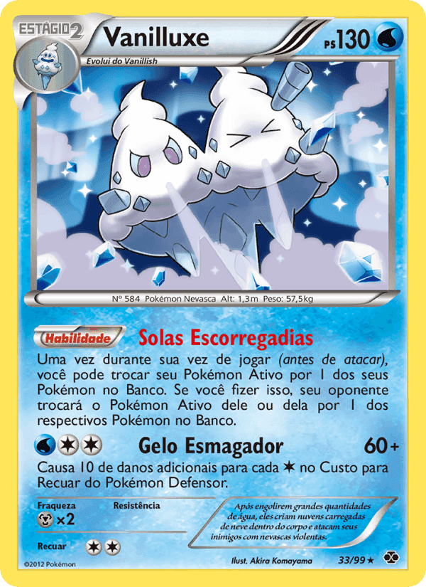 Vanilluxe, carta 33 de Próximos Destinos