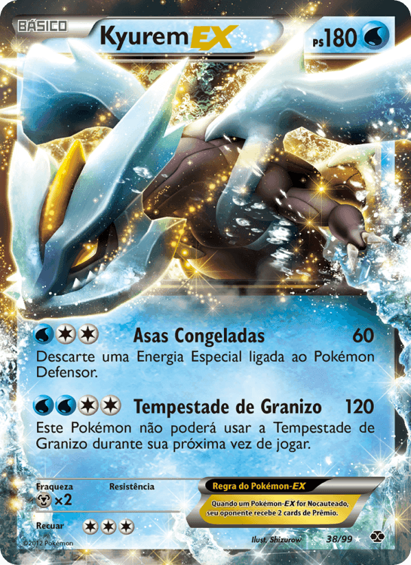 Kyurem-EX, carta 38 di Próximos Destinos