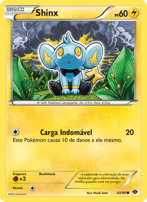 Shinx, carta 43 de Próximos Destinos