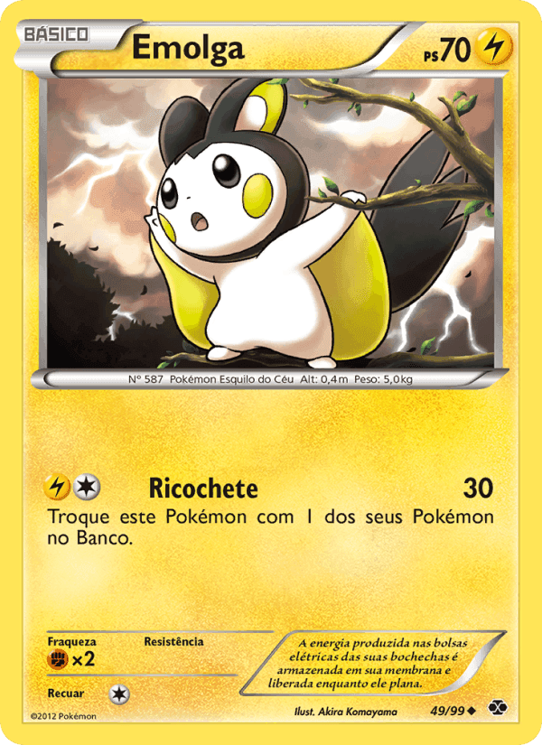 Emolga, carta 49 de Próximos Destinos