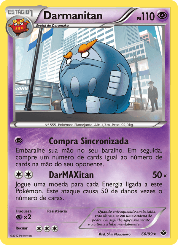 Darmanitan, carta 60 de Próximos Destinos