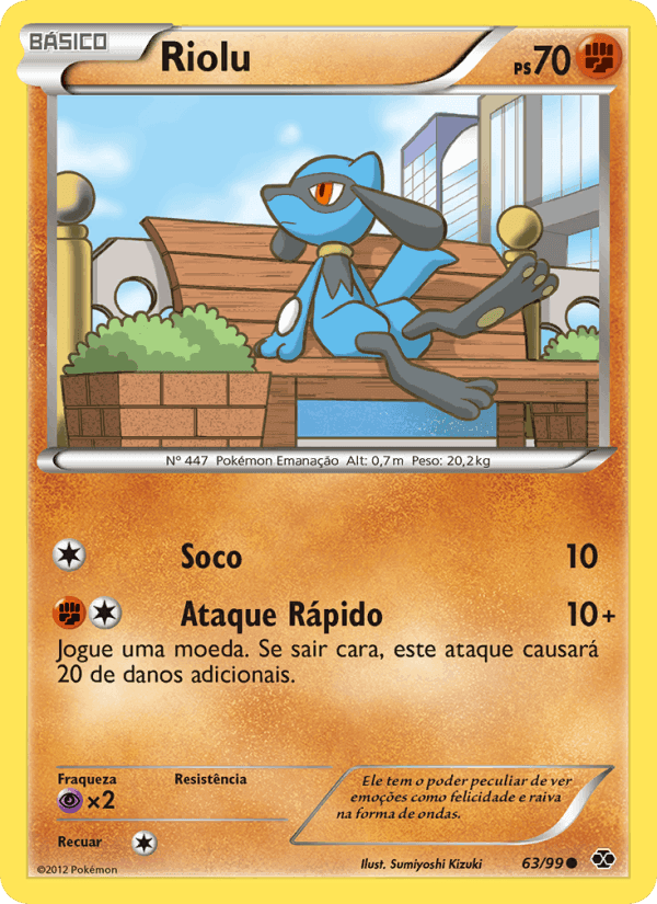 Riolu, card 63 from Próximos Destinos