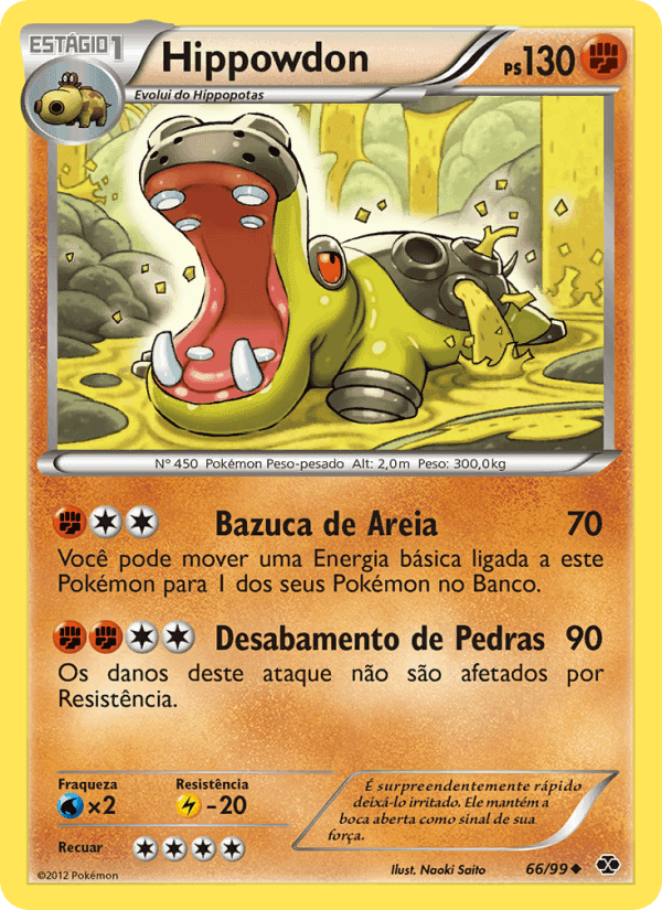 Hippowdon, carta 66 de Próximos Destinos