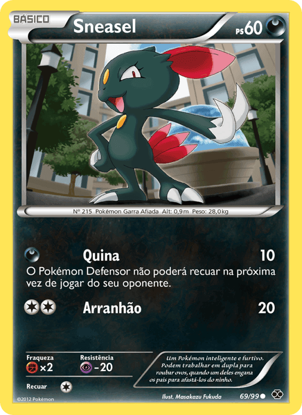 Sneasel, carta 69 de Próximos Destinos