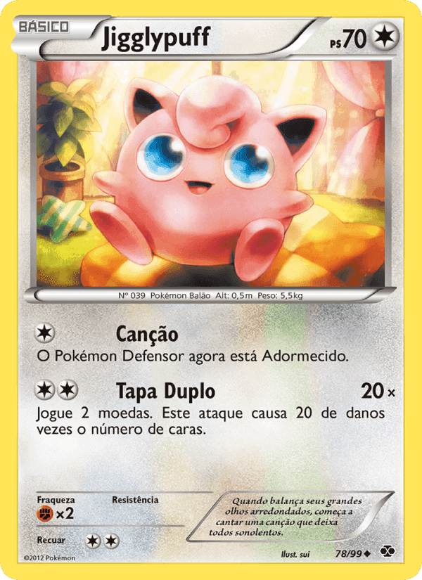 Jigglypuff, carta 78 de Próximos Destinos