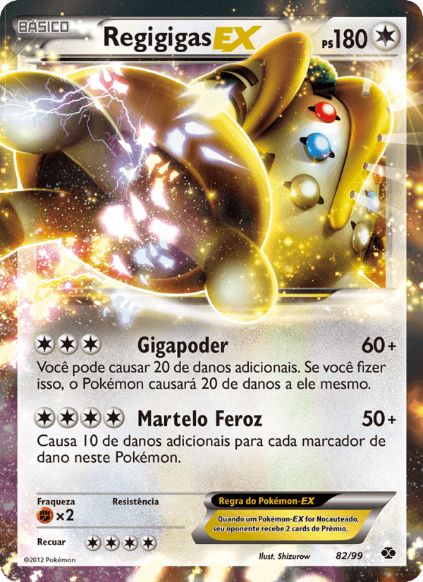 Regigigas-EX, card 82 from Próximos Destinos