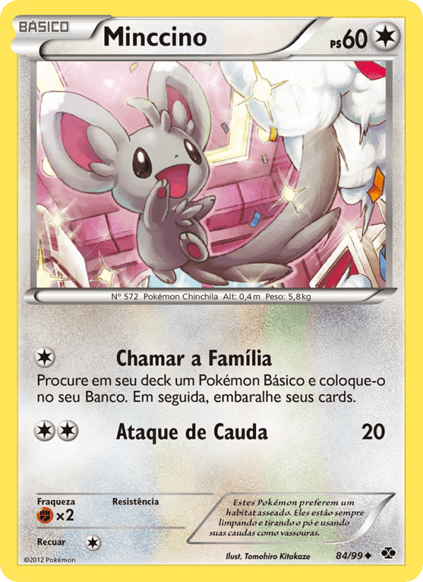 Minccino, card 84 from Próximos Destinos