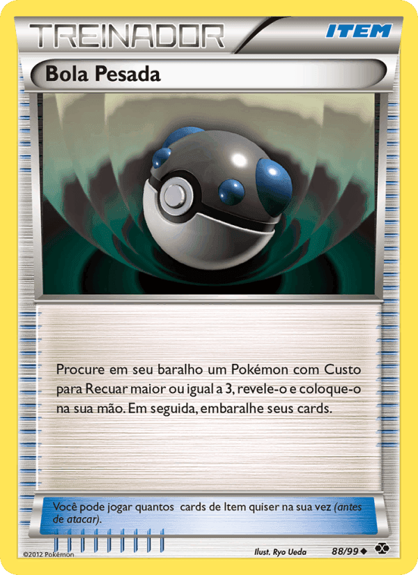 Bola Pesada, card 88 from Próximos Destinos