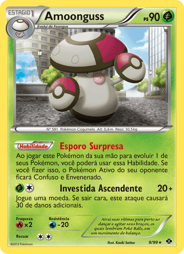 Amoonguss, carta 9 de Próximos Destinos