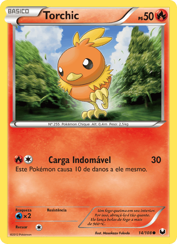 Torchic, carte 14 de Exploradores da Escuridão