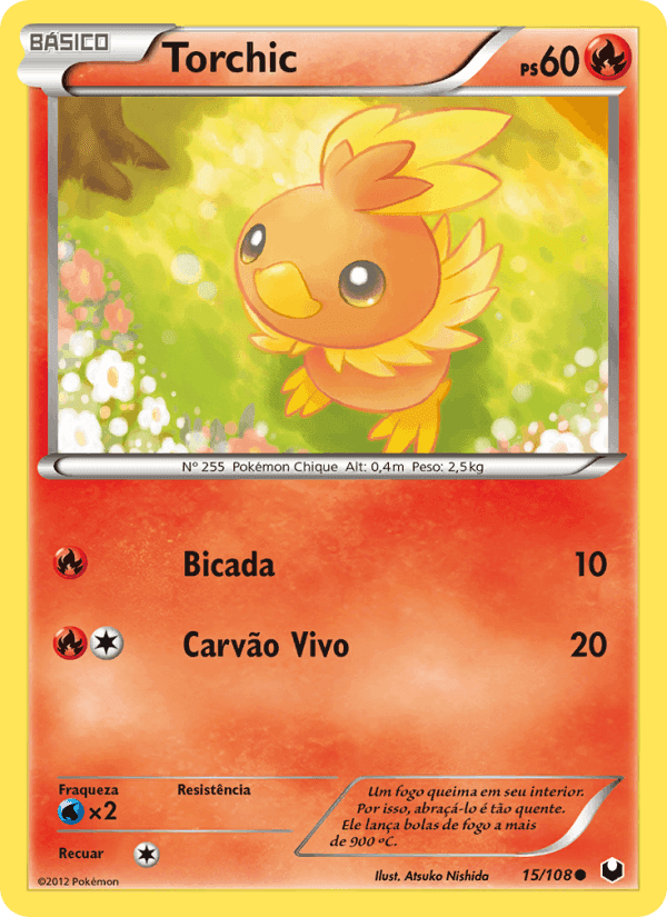 Torchic, carte 15 de Exploradores da Escuridão