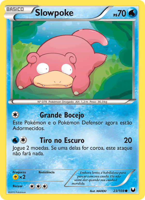 Slowpoke, carte 23 de Exploradores da Escuridão