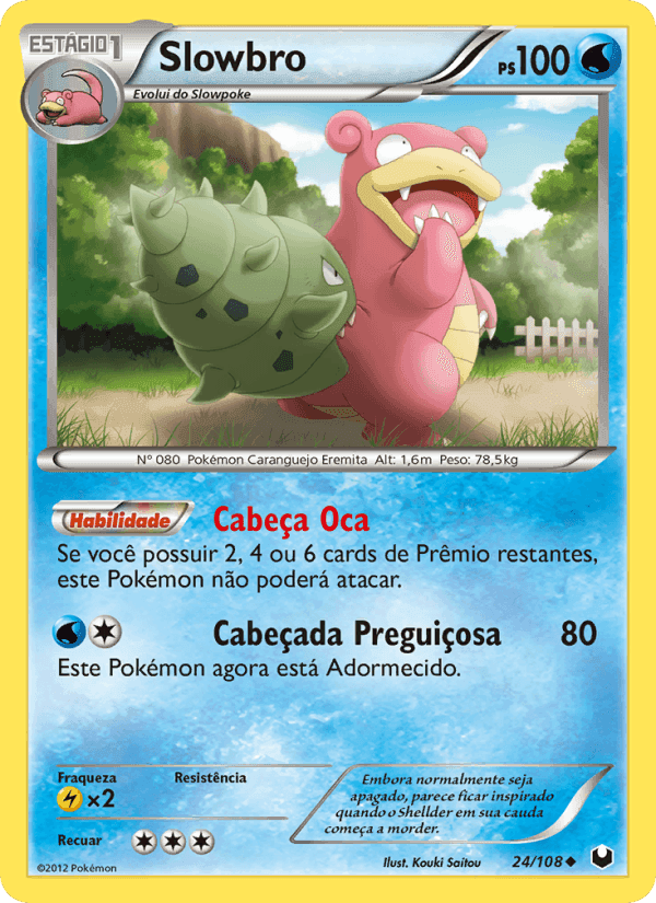 Slowbro, carta 24 de Exploradores da Escuridão