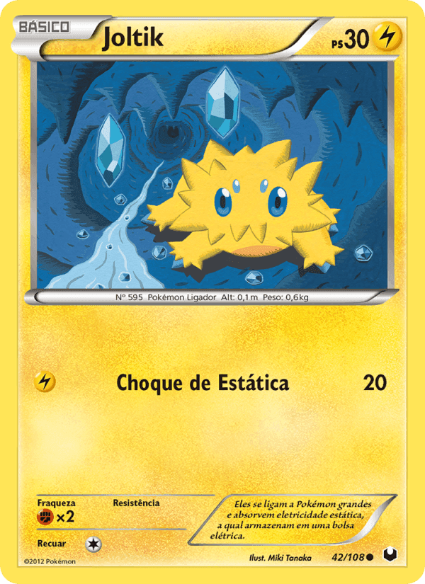Joltik, carta 42 di Exploradores da Escuridão