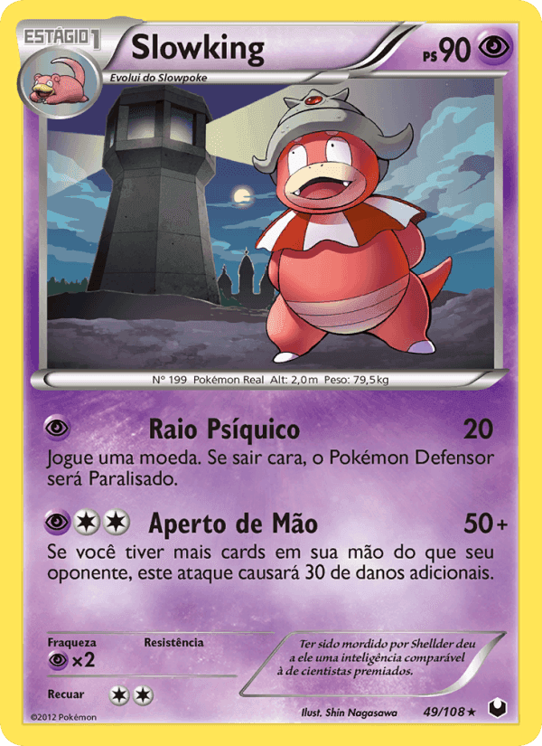 Slowking, carta 49 de Exploradores da Escuridão